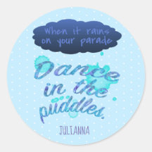 雨がインスピレーションを受けたブルー勇気付けられる