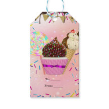 雨がキャンディランドスイーツを振りかけるパーティー