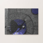 雨がゴシック様式芸術のパズルを来る時 ジグソーパズル (横)