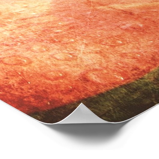 雨が降った後に食感のユリ ポスター (角)