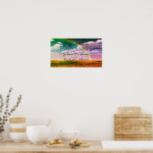 雨が降った時感動的のカスタムポスター ポスター (キッチン)