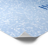 雨が降った来後、太陽の光が新年のポスターを願う ポスター (角)