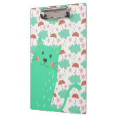 雨が降っている猫 クリップボード (左)