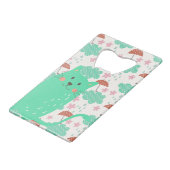 雨が降っている猫 クレジットカード栓抜き (裏面アングル)