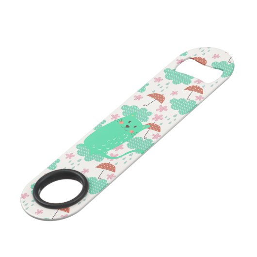 雨が降っている猫 スピード栓抜き (正面アングル)