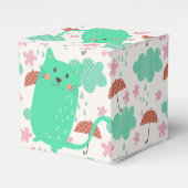 雨が降っている猫 フェイバーボックス (正面サイド)