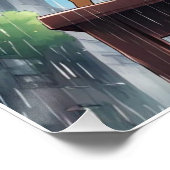 雨が降っている ポスター (コーナー)
