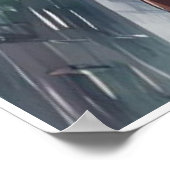 雨が降っている ポスター (角)