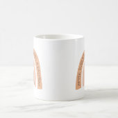 雨が降るたび来に虹が コーヒーマグカップ (中央)