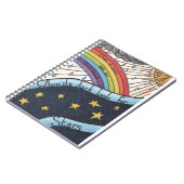 雨が降るとき虹を捜して下さい ノートブック (左側)