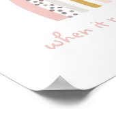 雨が降ると虹ボホを探す ポスター (角)