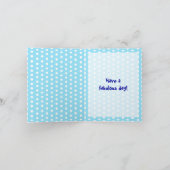 雨が降る虹と雲 カード (内部)