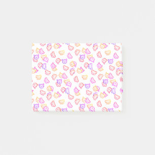 雨が降る虹の猫と犬 ポストイット