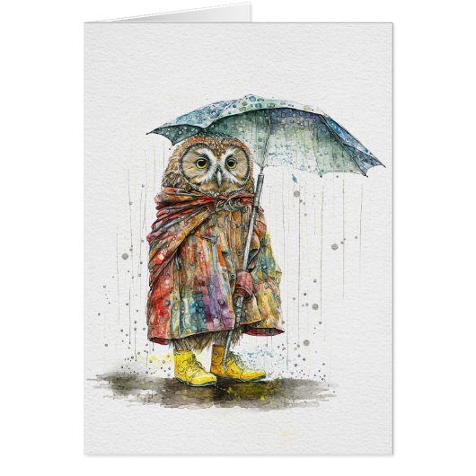 雨が降る遠くに (正面)