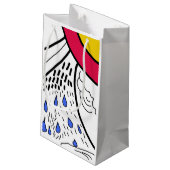 雨が降る スモールペーパーバッグ (裏面アングル)