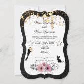 雨が降る 招待状 (正面)