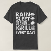 雨そりや雪 Tシャツ (デザイン正面)