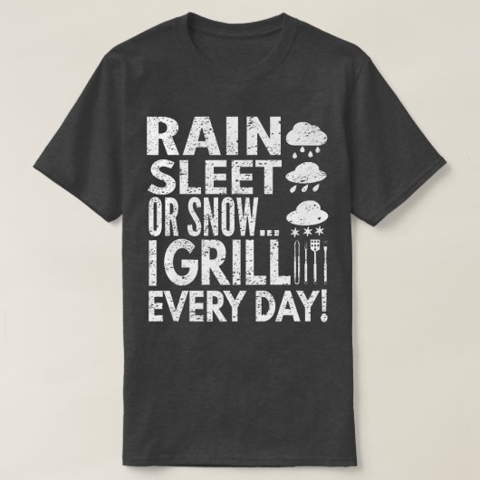 雨そりや雪 Tシャツ (デザイン正面)