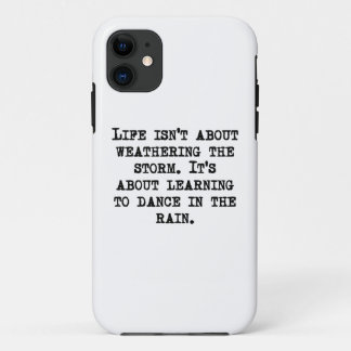 雨で踊る学ぶこと iPhone 11 ケース