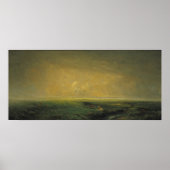 雨と日， c.1873 ポスター (正面)