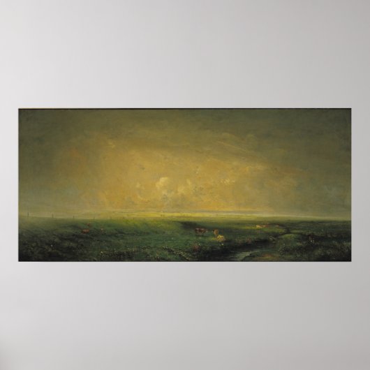 雨と日, c.1873 ポスター (正面)