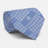 雨と雨冠の漢字 ネクタイ (ロール)