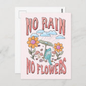 雨なし花なし ポストカード (正面/裏面)