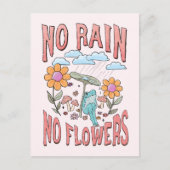 雨なし花なし ポストカード (正面)