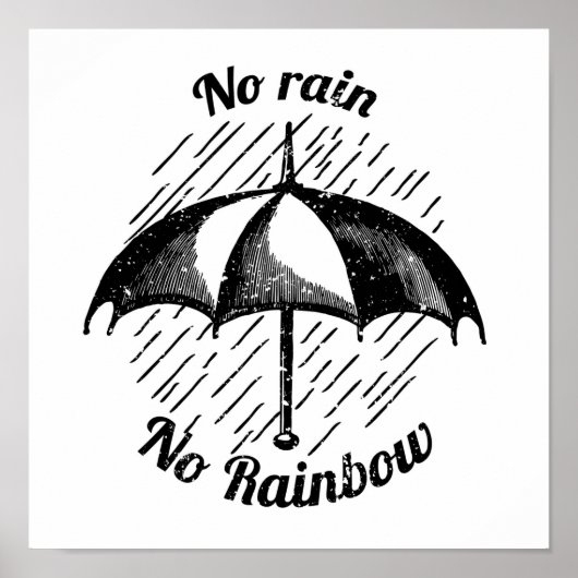 雨なし虹なし ポスター (正面)