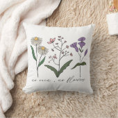 雨なし、花なし クッション (ブランケット)