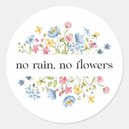 雨なし、花なし | ラウンドシール