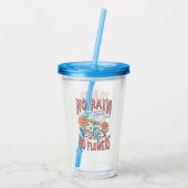 「雨なし、花なし」 | 感動的フローラ アクリルタンブラー (裏面)