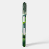 雨に濡れる黄色い蝶 Case-Mate iPhoneケース (裏面 / 右)