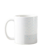 雨のかわいいスイートコーンのカップルのロマンチックな愛