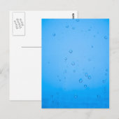 雨のしずく ポストカード (正面/裏面)