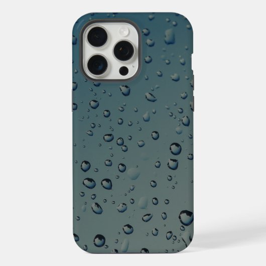 雨のしずく iPhoneケース (裏面)