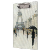 雨のエッフェル塔|パリ クリップボード (左)