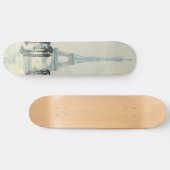 雨のエッフェル塔|パリ スケートボード (横)