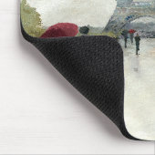 雨のエッフェル塔|パリ マウスパッド (コーナー)