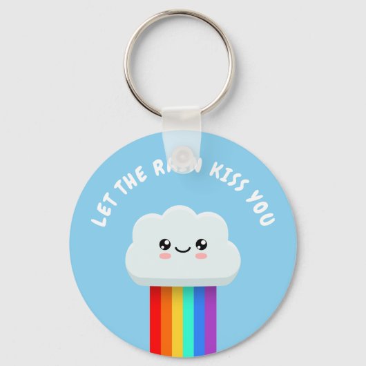雨のキス キーホルダー (正面)
