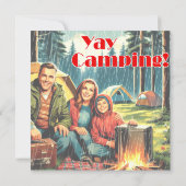 雨のキャンプ最高！ (裏面)