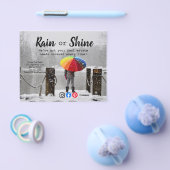 雨のクライアント紹介実在不動産マーケティング販売p チラシ (シングル)