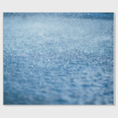 雨のタイムラプス撮影 ラッピングペーパー (フラット)