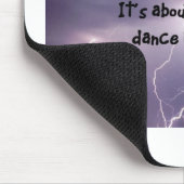 、雨のダンス マウスパッド (コーナー)