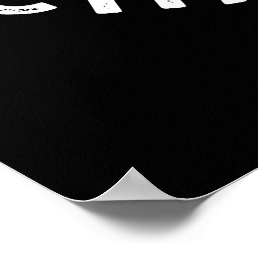 雨のチャンプ天気おもしろい雨雲プンダークBG ポスター (角)