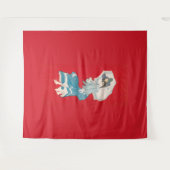 雨のデイジー（1905年）グレーリソ。Co タペストリー (正面(横))