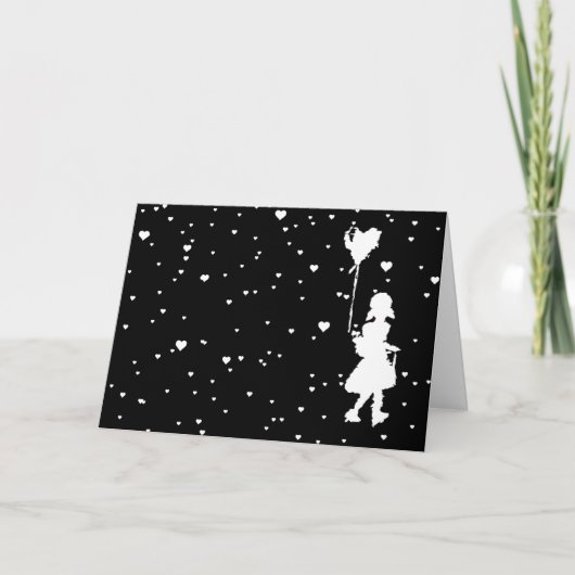 雨のハート シーズンカード (正面)