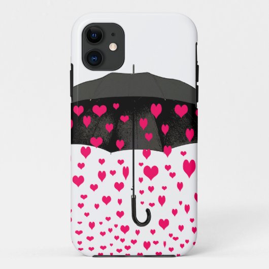 雨のハートiphone 5のカバー Case-Mate iPhoneケース (裏面)