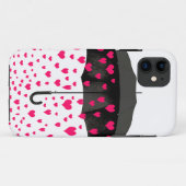 雨のハートiphone 5のカバー Case-Mate iPhoneケース (裏面(横))
