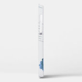 雨のパターン：暗雲ヴィンテージ Case-Mate iPhoneケース (裏面 / 左)